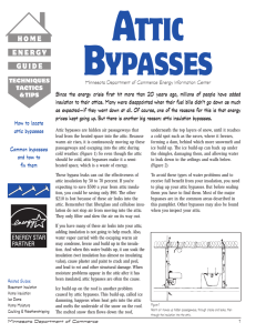 Attic Bypasses May2003 - Structure Tech Home Inspections