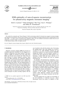 SNR-optimality of sum-of-squares reconstruction for phased