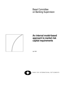An internal model-based approach to market risk capital requirements