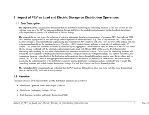 PAP11 - Impact of PEV as Load and Electric Storage on Distribution