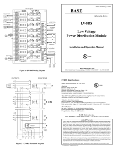 manual pdf - BASE Electronics, Inc.