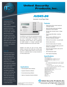 AVD45-24 Spec Sheet PDF