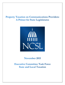Property Taxation on Communications Providers: A Primer for State