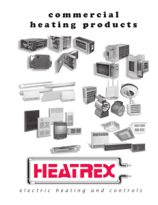 Commercial heating Products