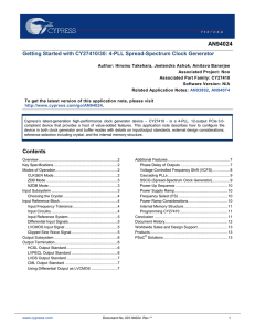 AN94024 - Cypress Semiconductor