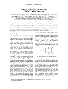 Proposal of Readout Electronics for CSNS-WNS BaF2