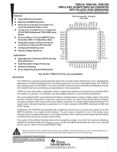 ths8134bcphp - Texas Instruments