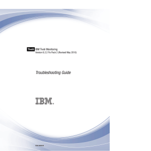IBM Tivoli Monitoring: Troubleshooting Guide