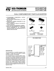 hcf4007 specifications