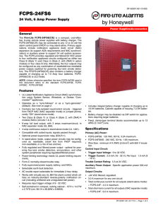 FCPS-24FS6 - Fire-Lite Alarms by Honeywell
