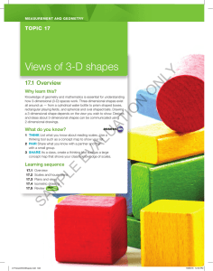 17 • Views of 3-D shapes