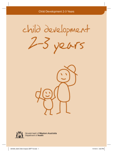 Child Development 2-3 years