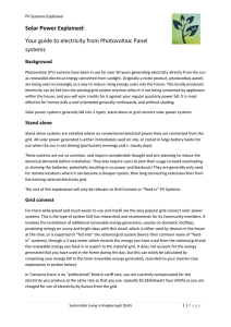Solar Power Explained