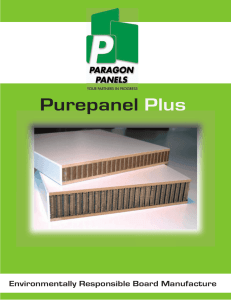 Purepanel Plus - Paragon Panels, Inc.