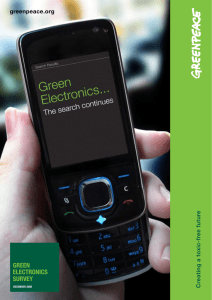 green electronics survey