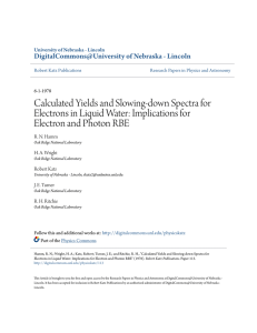 Calculated Yields and Slowing-down Spectra for Electrons in Liquid