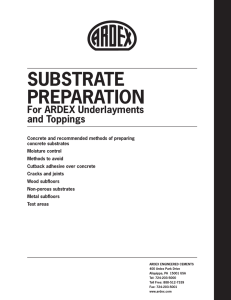 substrate preparation