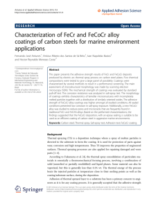 Characterization of FeCr and FeCoCr alloy coatings of carbon steels