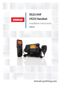 RS35-HS35 Installation Manual