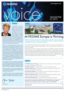 FEGIME Voice 1_2015_ENG.indd