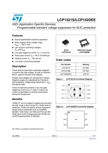 LCP1521S/LCP152DEE - West Florida Components