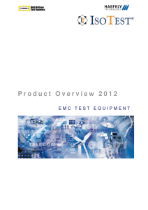 Product Overview 2012