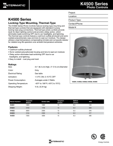 K4500 Series