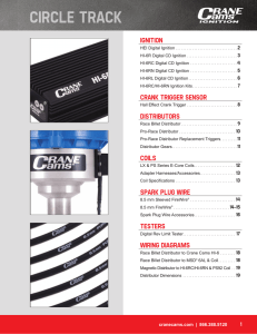 Crane Cams Circle Track Ignition Catalog