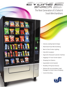 The Next Generation of U-Select-It Snack