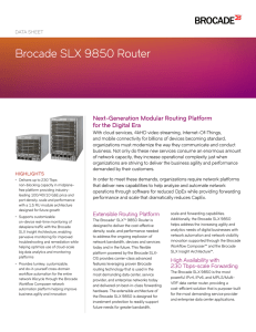 Brocade SLX 9850