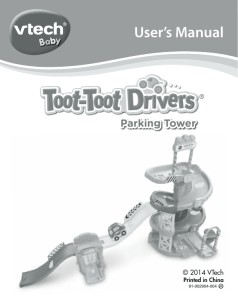 Toot-Toot Drivers Parking Tower Manual