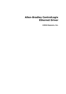 Allen-Bradley ControlLogix Ethernet Driver Help