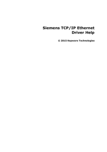 Siemens TCP/IP Ethernet Driver