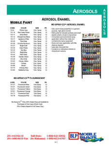 aerosols a - BLP Mobile Paints