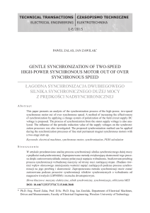 Gentle synchronization of two-speed high