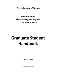 Graduate Student Handbook - College of Engineering