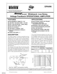 SpeedPlus Wideband, Low Noise, Voltage