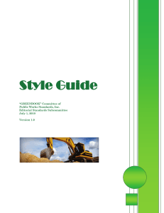 Style Guide