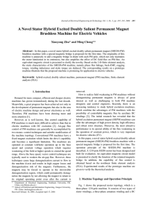 A Novel Stator Hybrid Excited Doubly Salient Permanent Magnet