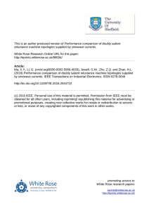 Performance comparison of doubly salient reluctance machine