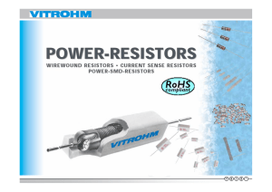 Wirewound Resistors