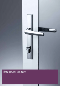 Plate Door Furniture - Architecture And Design