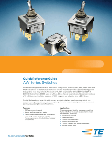 AW Series Switches