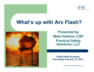 What`s up with Arc Flash 2014