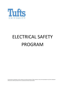 Safety Guidelines - Tufts University