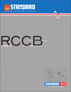RCCB - Standard Electricals