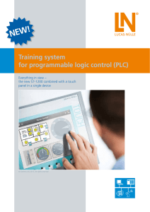 Training system for programmable logic control (PLC)