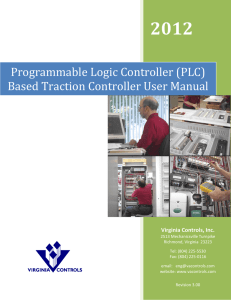 Programmable Logic Controller (PLC) Based Traction Controller