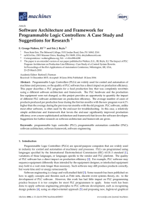 Software Architecture and Framework for Programmable Logic