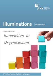 Innovation in Organisations